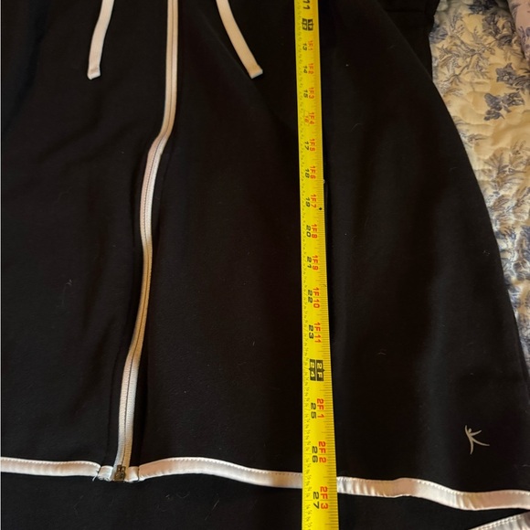 Black Women's Zip-Up Hoodie - Picture 5 of 5